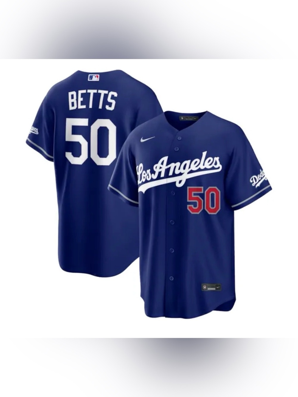 Los Angeles Dodgers Mookie Betts Royal Blue Alternate Nike Stadium Player Jersey
